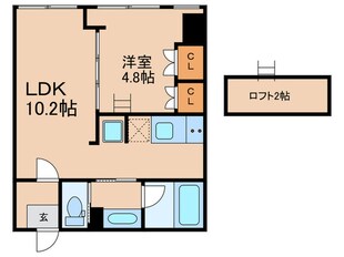 Ｍ＆Ｍｓ　ａｐａｒｔｍｅｎｔの物件間取画像